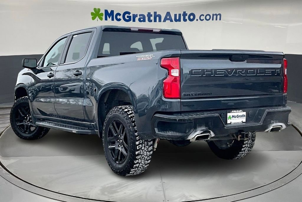 Used 2021 Chevrolet Silverado 1500 Custom Trail Boss Truck Crew Cab