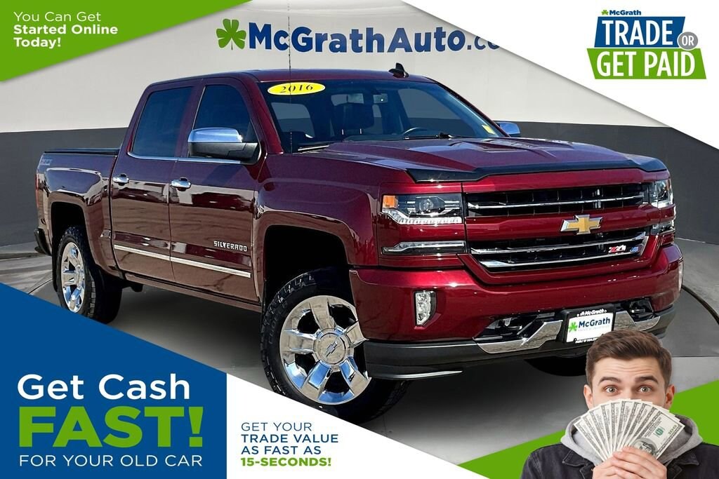 Used 2016 Chevrolet Silverado 1500 LTZ Truck Crew Cab