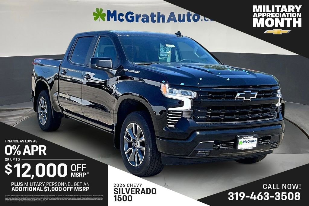 New 2026 Chevrolet Silverado 1500 RST Truck