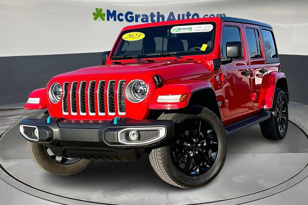 Used 2023 Jeep Wrangler 4xe Sahara SUV