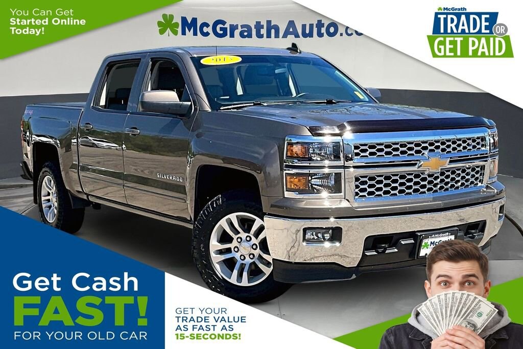 Used 2015 Chevrolet Silverado 1500 LT Truck Crew Cab