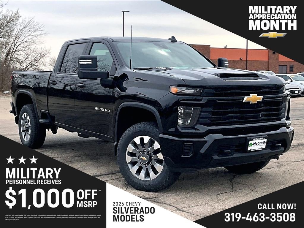 New 2026 Chevrolet Silverado 2500 HD Custom Truck