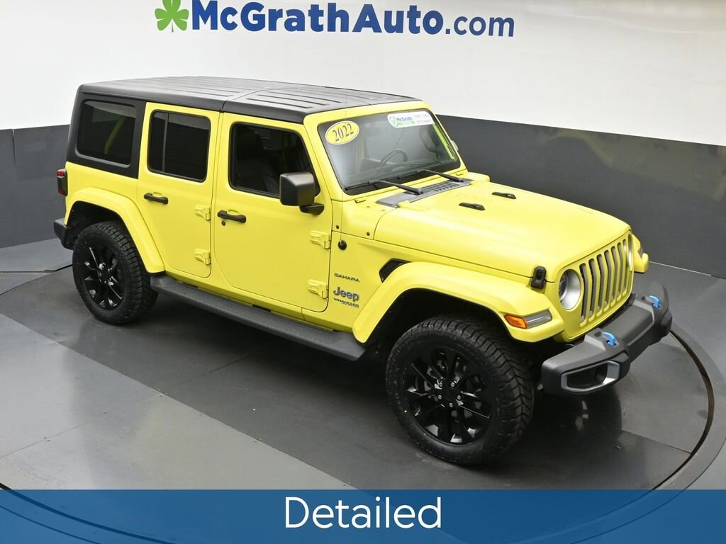 Used 2022 Jeep Wrangler 4xe Unlimited Sahara SUV