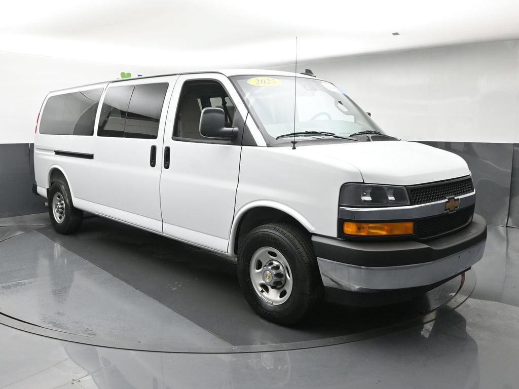 Used 2025 Chevrolet Express Passenger 1LT Van Extended Passenger Van