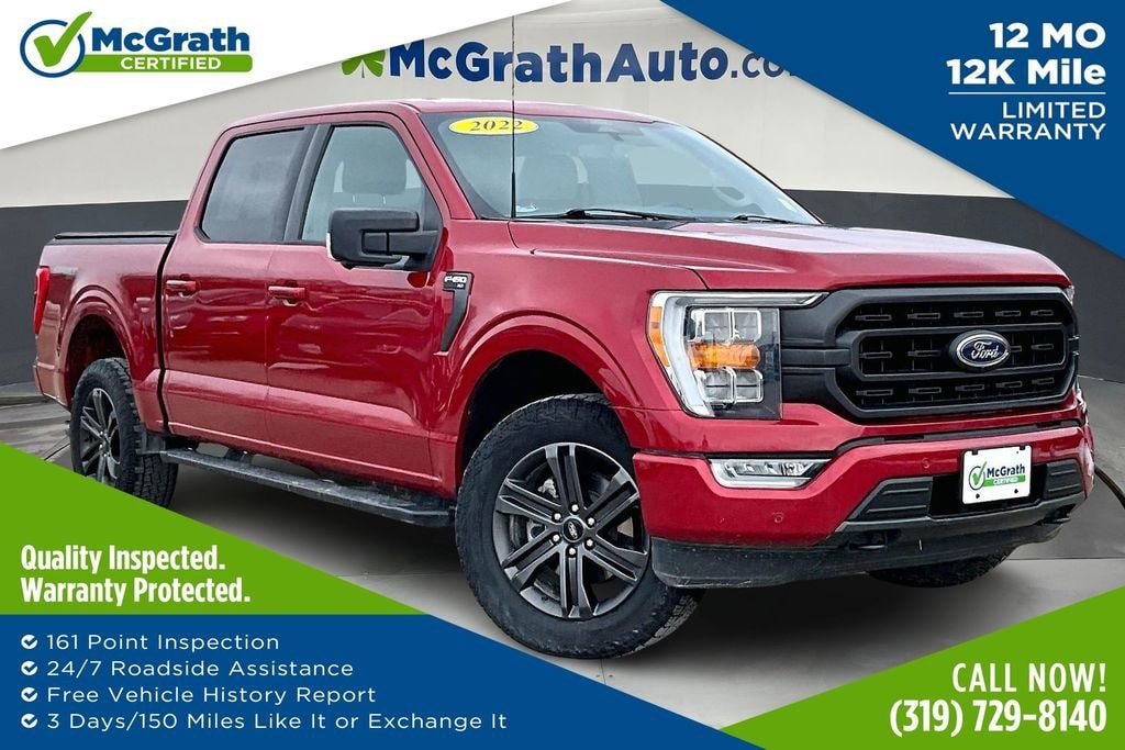 Used 2022 Ford F-150 XL Truck SuperCrew Cab
