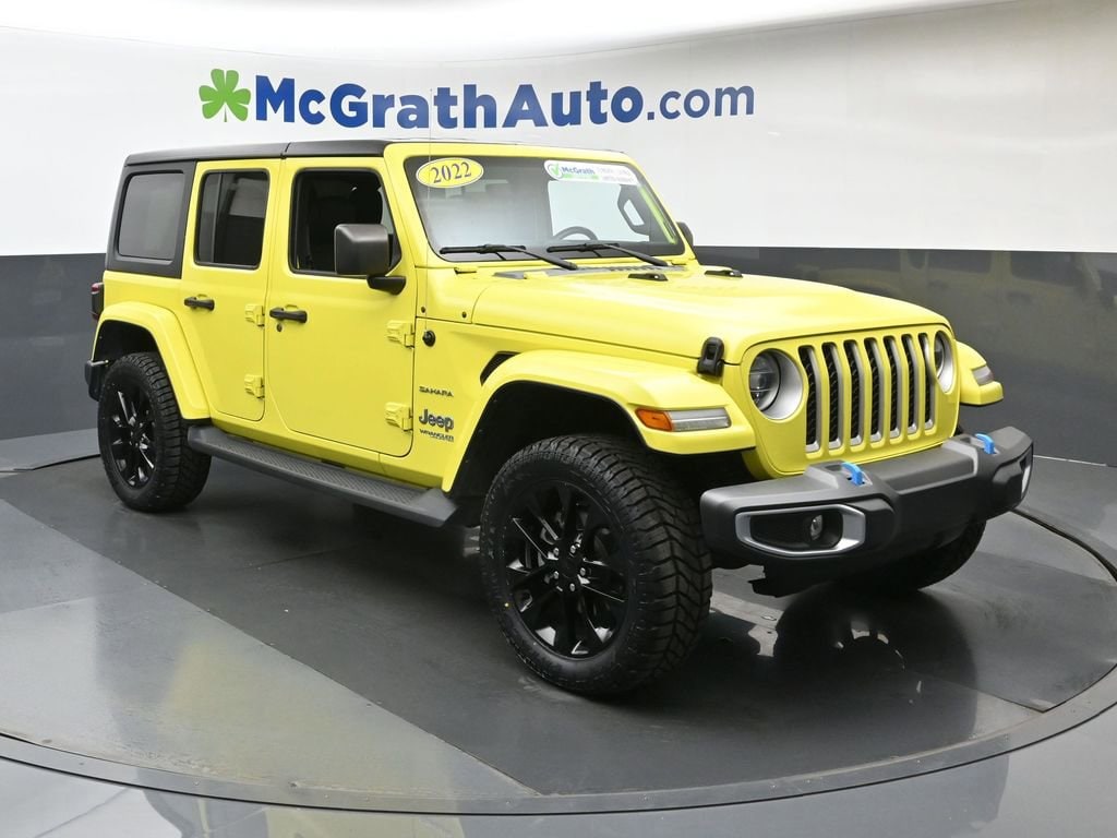 Used 2022 Jeep Wrangler 4xe Unlimited Sahara SUV