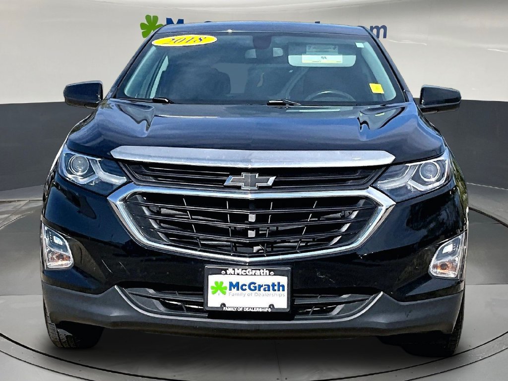 Used 2018 Chevrolet Equinox LT with VIN 2GNAXJEV1J6317828 for sale in Dubuque, IA