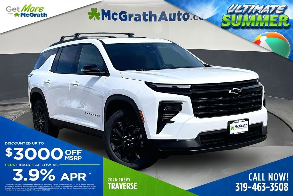 New 2026 Chevrolet Traverse LT SUV
