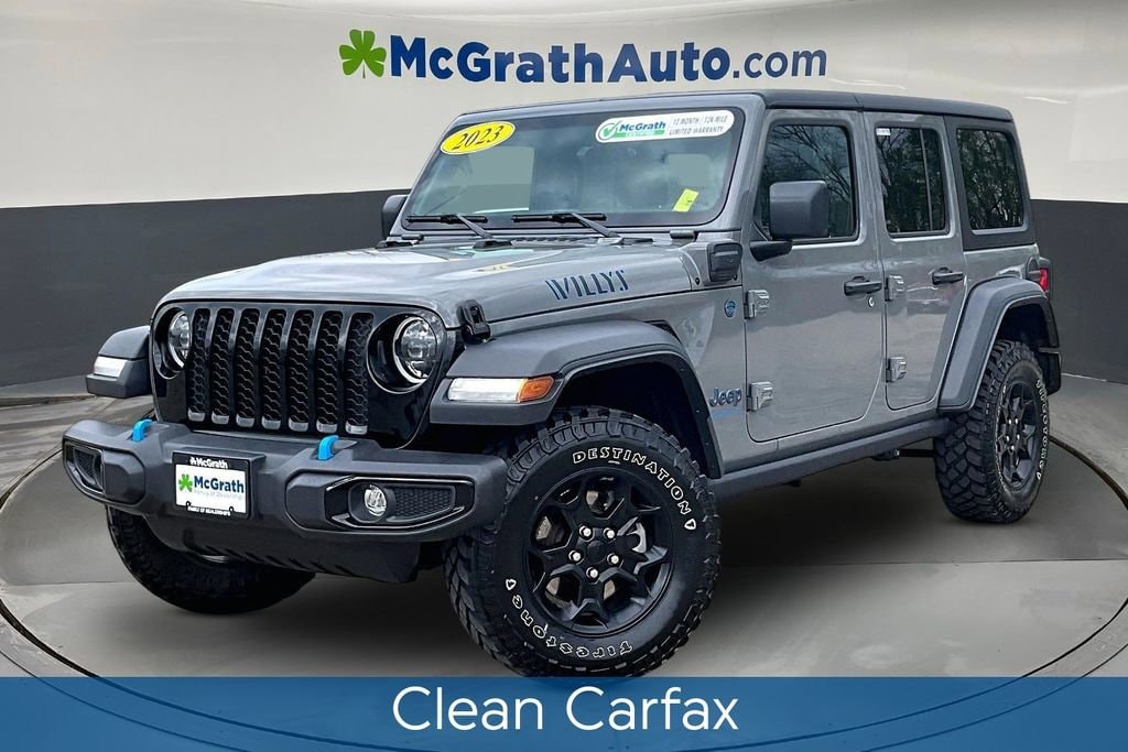 Used 2023 Jeep Wrangler 4xe Willys 4XE SUV