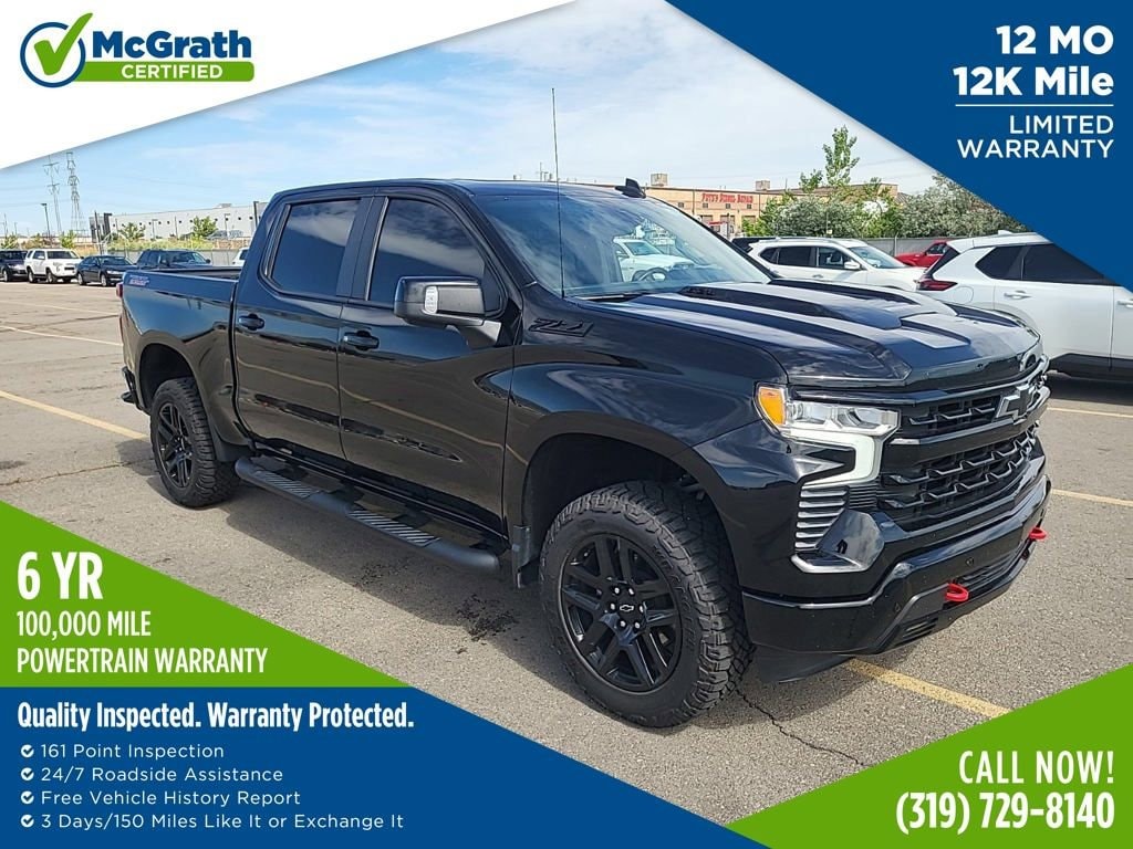 Used 2024 Chevrolet Silverado 1500 LT Trail Boss Truck Crew Cab