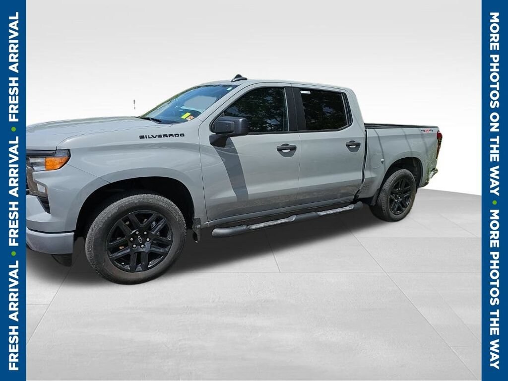 Used 2024 Chevrolet Silverado 1500 Custom Truck Crew Cab
