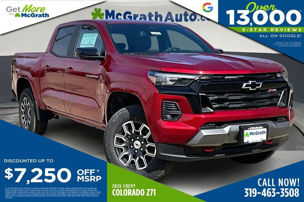 New 2026 Chevrolet Colorado Z71 Truck