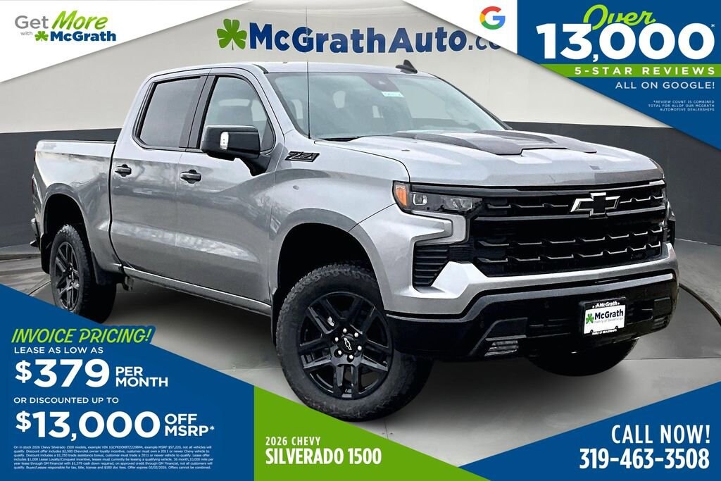 New 2026 Chevrolet Silverado 1500 LT Trail Boss Truck