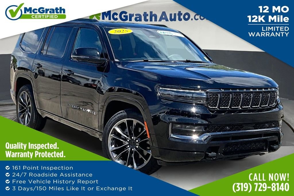 Used 2025 Jeep Grand Wagoneer Series III Obsidian SUV