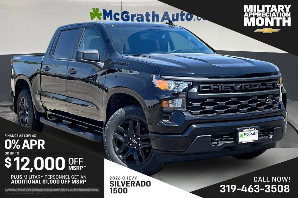 New 2026 Chevrolet Silverado 1500 Custom Truck