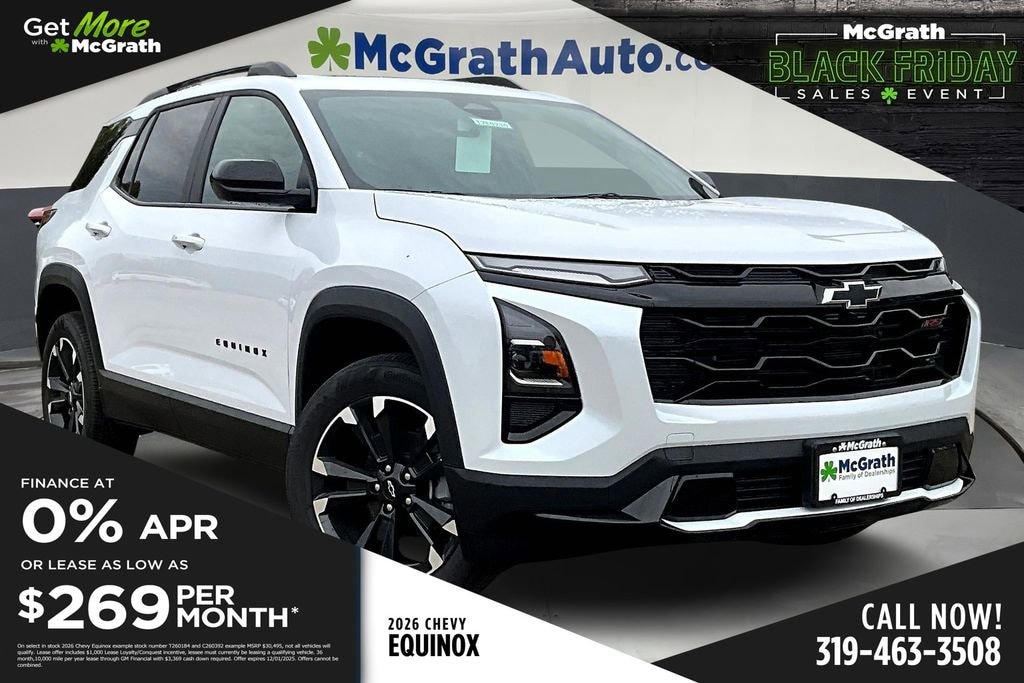 New 2026 Chevrolet Equinox RS SUV