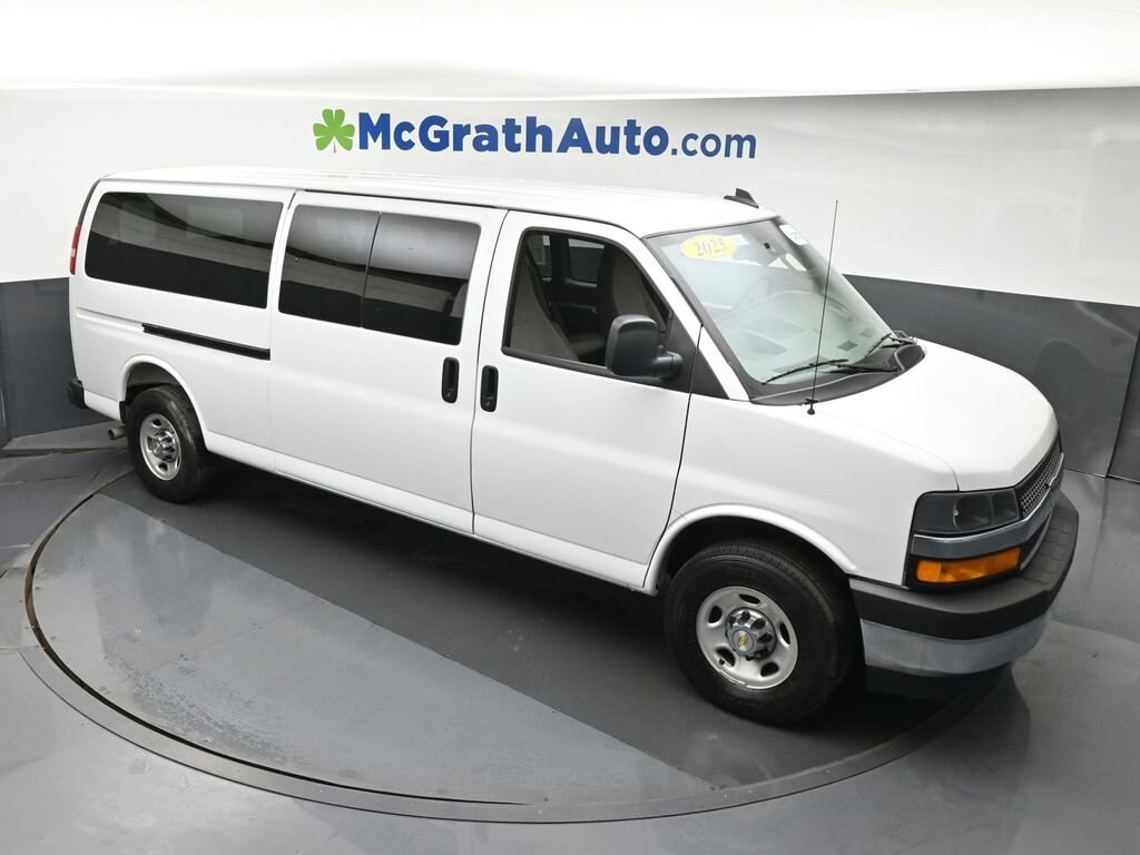 Used 2025 Chevrolet Express Passenger 1LT Van Extended Passenger Van