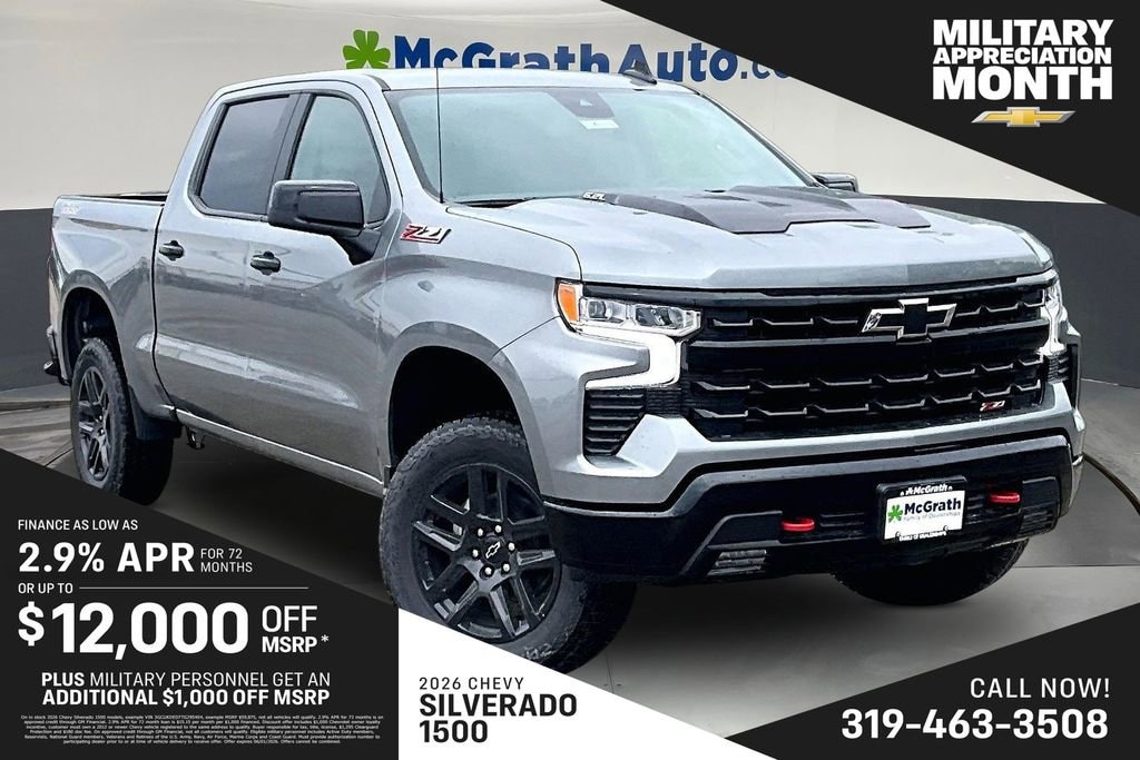 New 2026 Chevrolet Silverado 1500 LT Trail Boss Truck