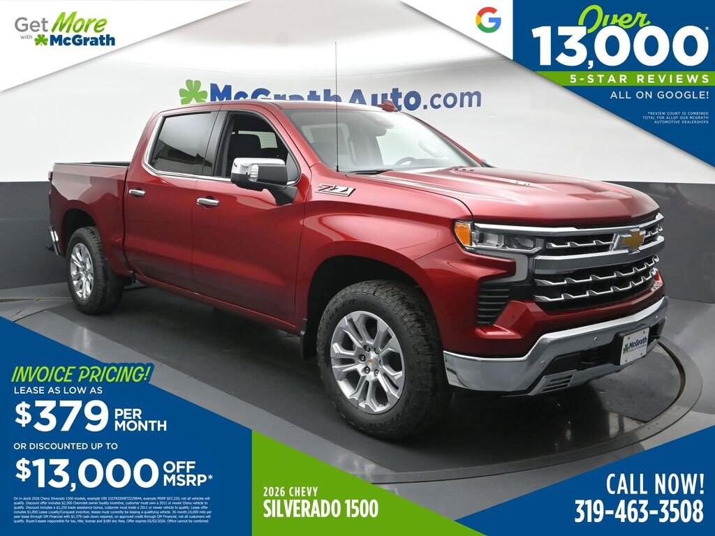New 2026 Chevrolet Silverado 1500 LTZ Truck