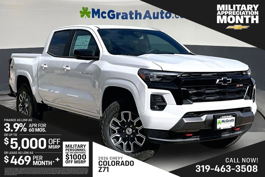New 2026 Chevrolet Colorado Z71 Truck