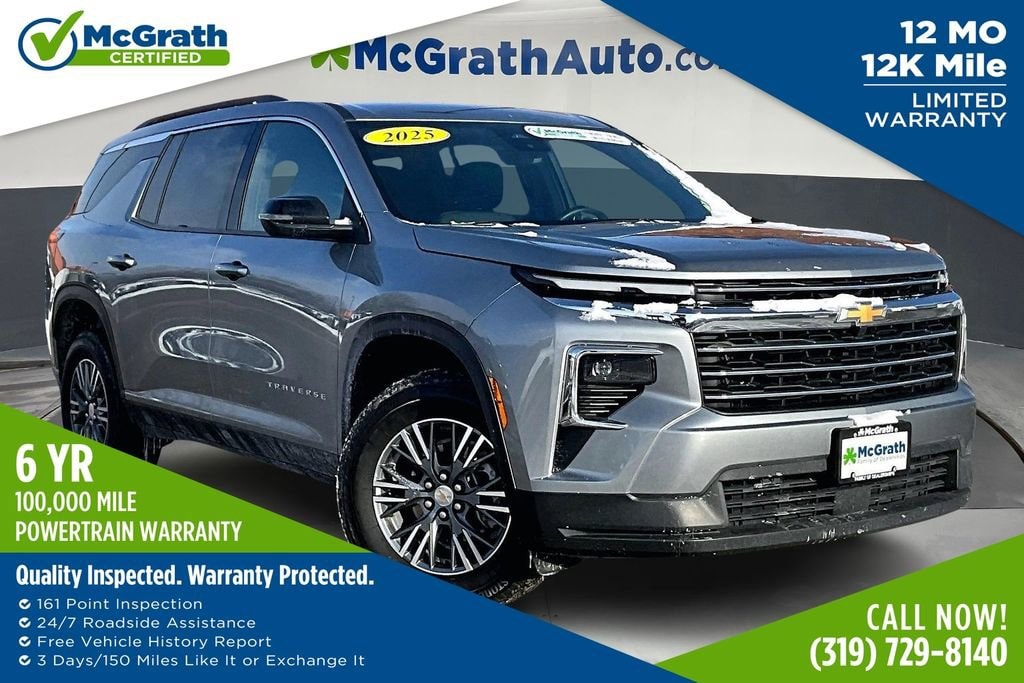 Used 2025 Chevrolet Traverse LT SUV