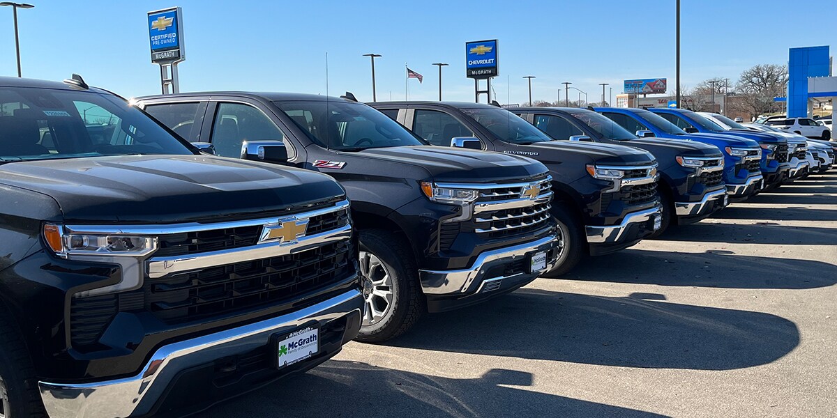 McGrath Chevrolet of Dubuque Inventory Lot