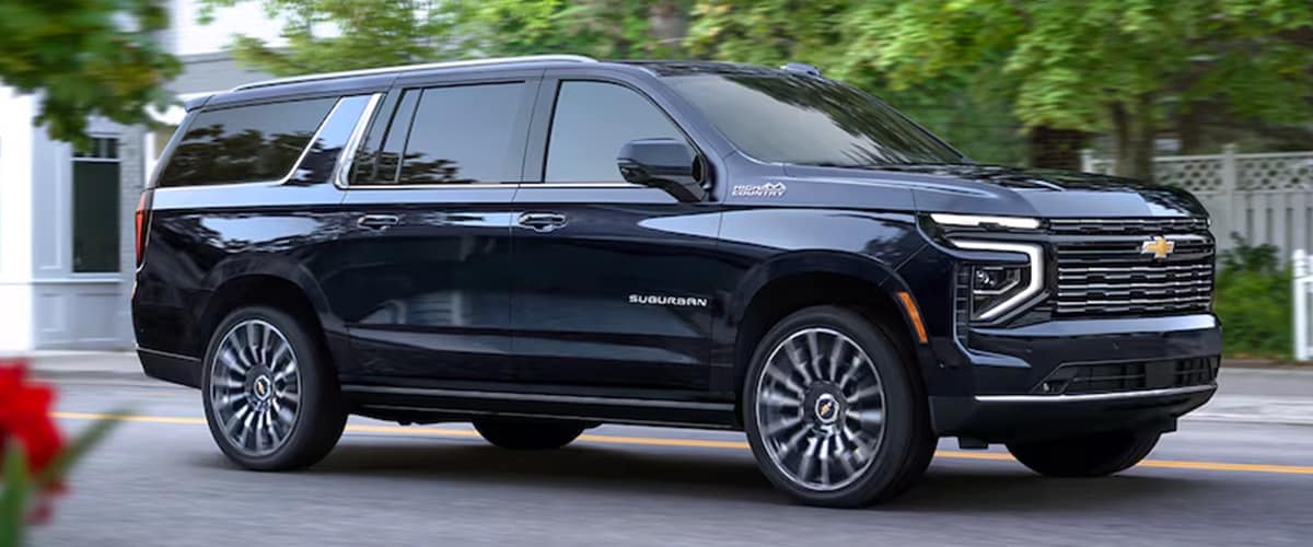 2025 Chevy Suburban Driving
