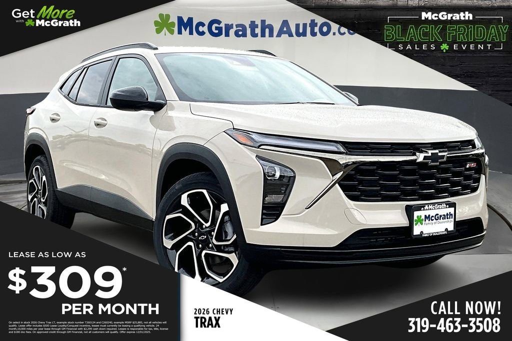 New 2026 Chevrolet Trax 2RS SUV