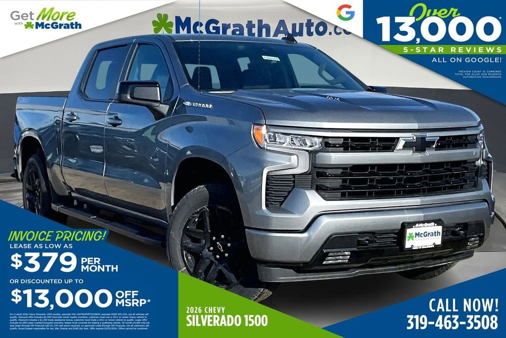 New 2026 Chevrolet Silverado 1500 RST Truck