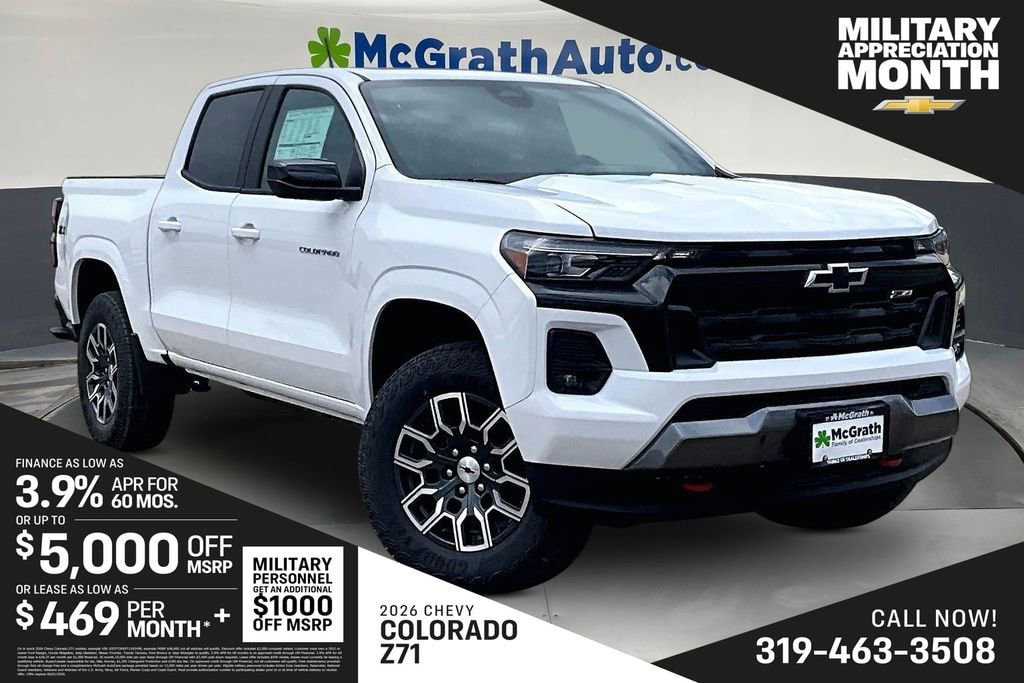 New 2026 Chevrolet Colorado Z71 Truck