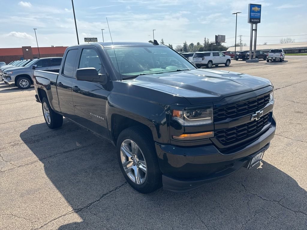 Used 2018 Chevrolet Silverado 1500 Custom Truck Double Cab