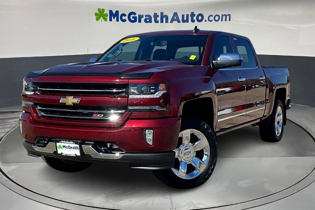 Used 2016 Chevrolet Silverado 1500 LTZ Truck Crew Cab
