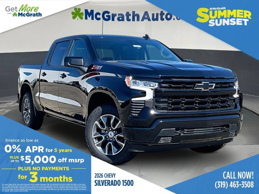 New 2026 Chevrolet Silverado 1500 RST Truck