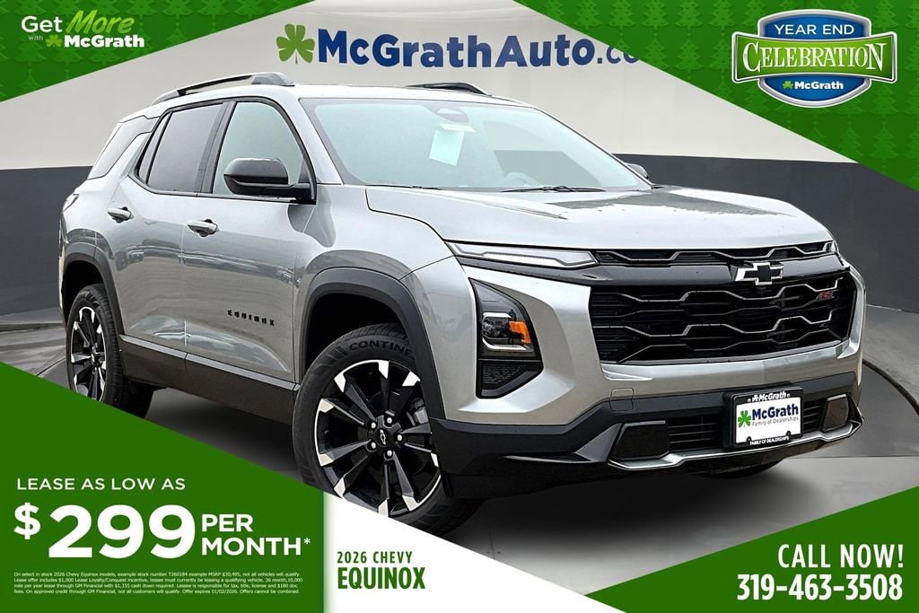 New 2026 Chevrolet Equinox RS SUV