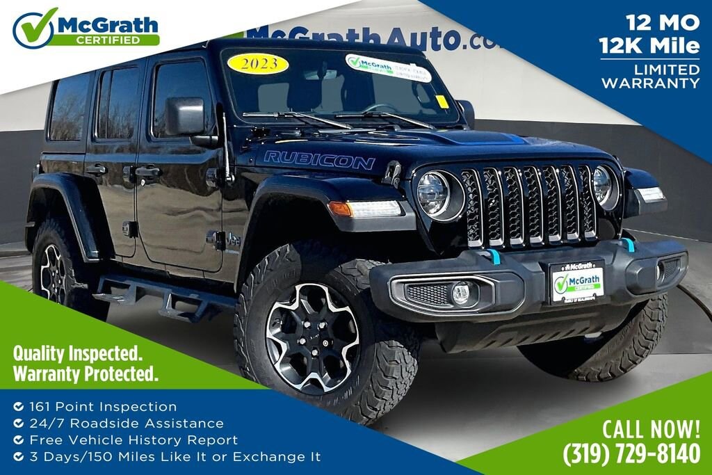 Used 2023 Jeep Wrangler 4xe Rubicon SUV