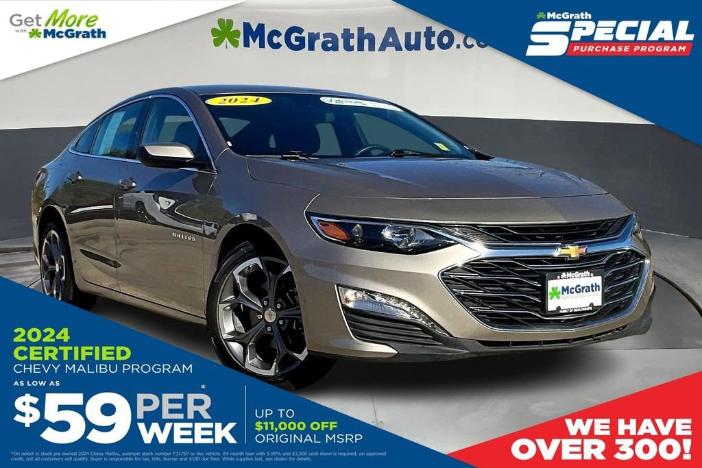 Used 2024 Chevrolet Malibu 1LT Sedan