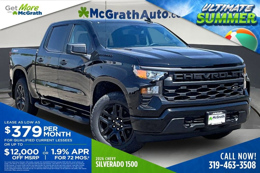 New 2026 Chevrolet Silverado 1500 Custom Truck
