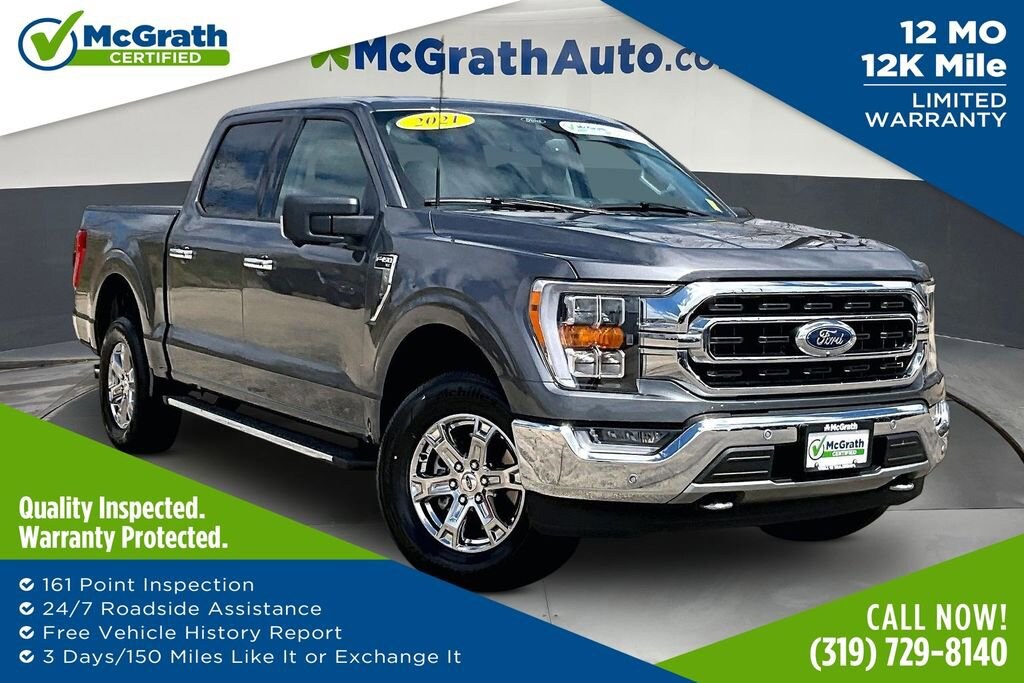 Used 2021 Ford F-150 XL Truck SuperCrew Cab