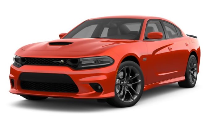 White 2021 Dodge Charger Jellybean