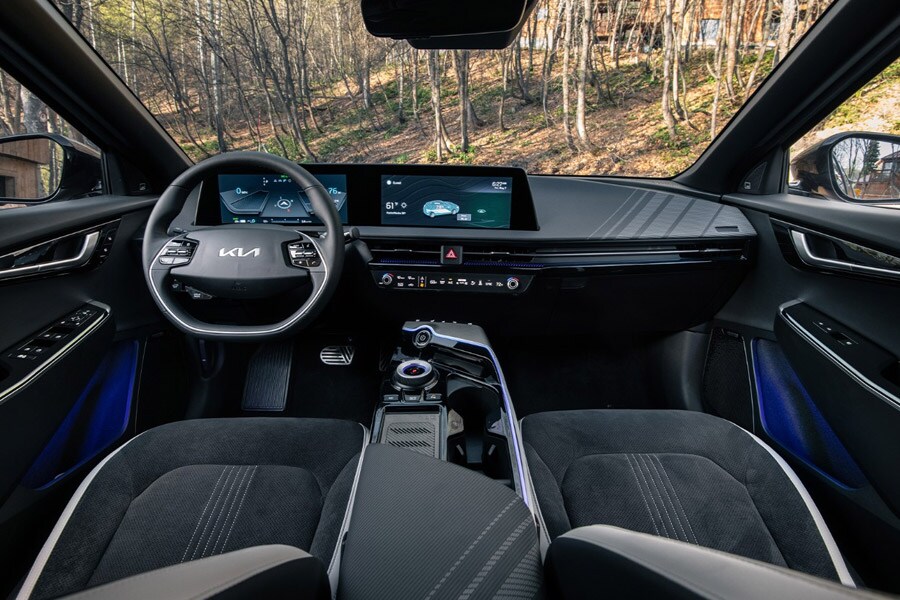 2022 Kia EV6 interior dashboard