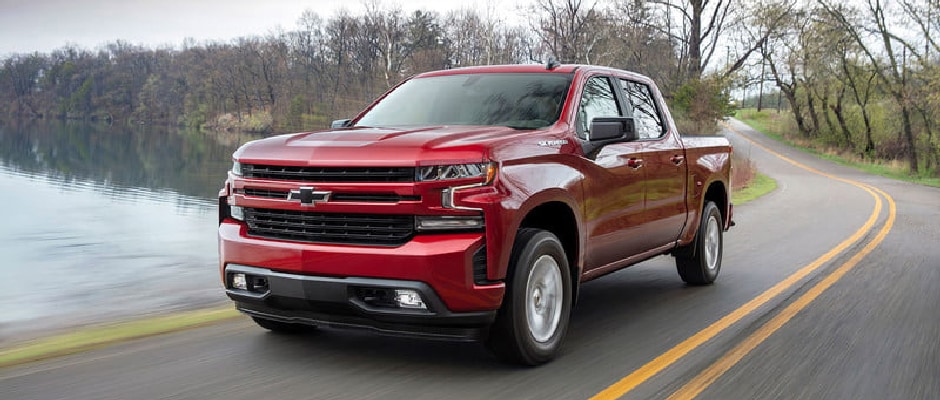 Red 2019 Chevy Silverado 1500