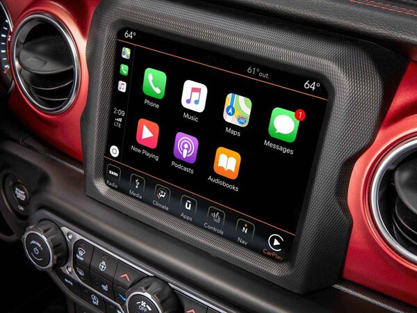 Entertainment System in the Wrangler Rubicon