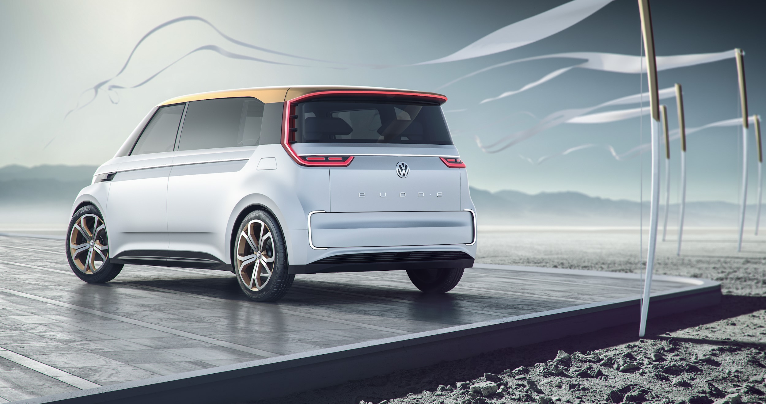 Volkswagen BUDD-e Exterior Rear