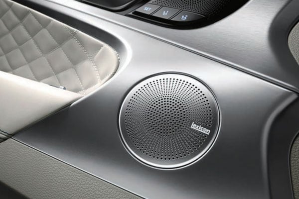 2020 Genesis G70 sound system speakers