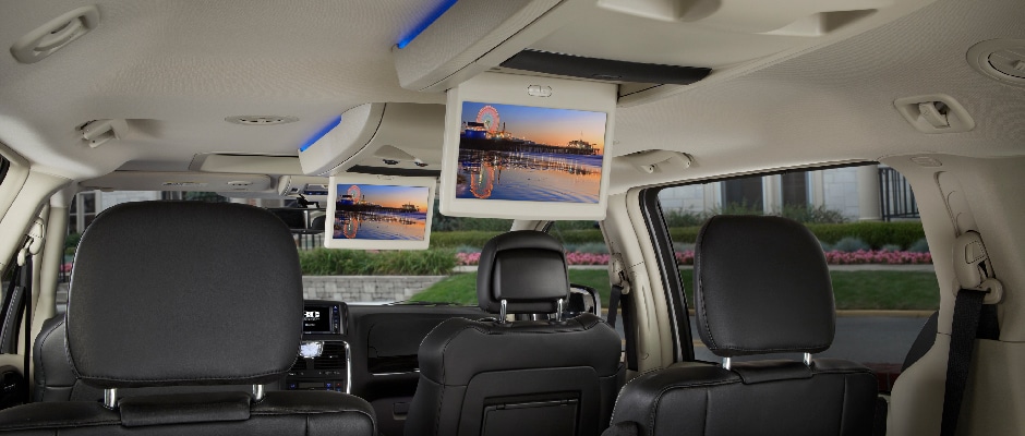 DVD players in the Chrysler Town & Country