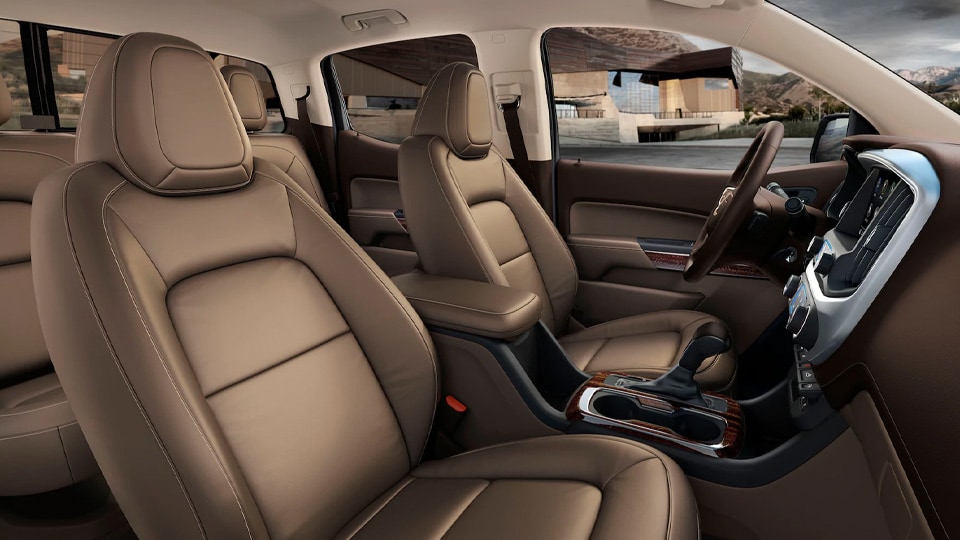 GMC Canyon luxury interior