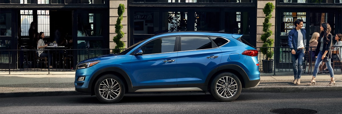 2020 Hyundai Tucson exterior design