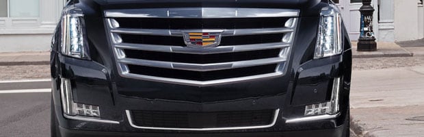 Front design of the 2018 Cadillac Escalade