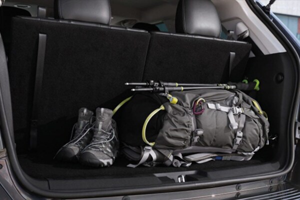 Dodge Journey back seat storage