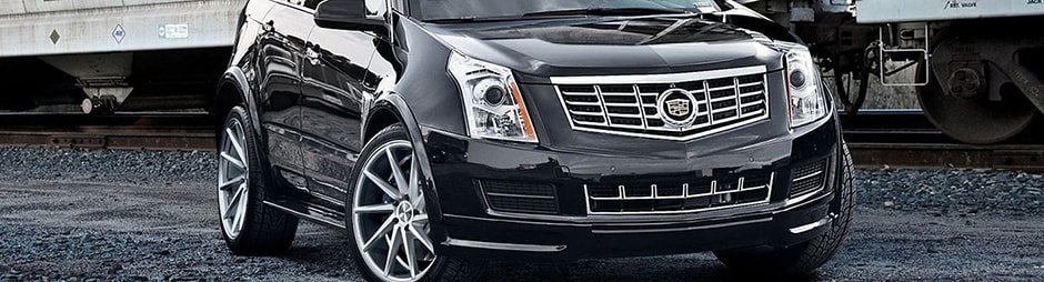 Black Cadillac Half Front Angle